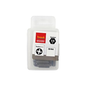 Torq-set Uçlu No 6 X 25 Mm Bits Cb/866