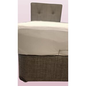 Alez Fitted 90169 Yatak Koruyucu Sıvı Geçirmez 90x190 Model Full Kenar Terletme El Yapı