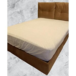 Alez Fitted 90178 Model Full Kenar Yatak Koruyucu Lastikli 150 Pamuk Beyaz Renk El Yapı