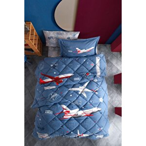 Ranforce 100% Pamuk Tek Kişilik Uyku Seti
