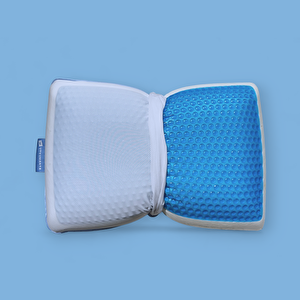 Uykumanya Uykucu Cool Series Visco Gel Soğuk Tutan Yastık Serin Tutan Gel Baloncuklu Visco Yastık Visco Pillow With Cool Gel Bubbles