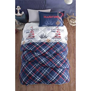 Ranforce 100% Pamuk Tek Kişilik Uyku Seti