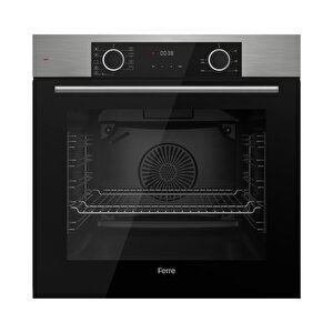 Ferre Fryart Ms Serisi Inox-siyah Ankastre Elektrikli Cam Set D063 + Ms261 + Xe63mi
