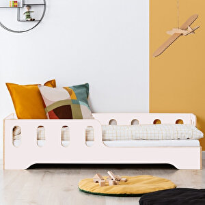 Montessori Yatak Çocuk Yatak Bebek Karyola Mdf Tek Kişilik Yatak 100x200 cm