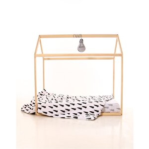 Montessori Çocuk Ve Bebek Yatak Doğal Çam Yatak Deniz 90x190 cm
