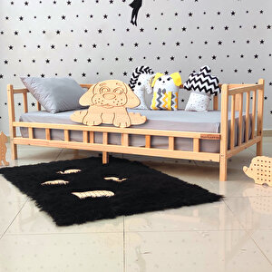 Sevimli Figürlü Montessori Yatak Çocuk Karyola 90x200 cm