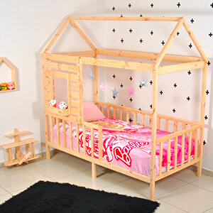 Montessori Yatak Çocuk Odası Karyola Bebek Beşik Karyola 100x200 cm
