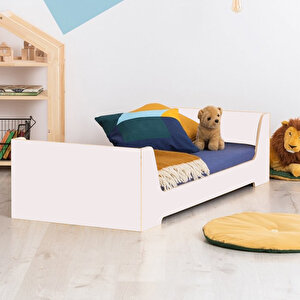 Montessori Tek Kişilik Karyola Mdf Çocuk Ve Genç Odası Yatak 100x200 cm