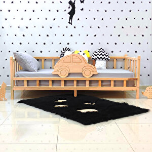 Premium Arabalı Montessori Yatak Çocuk Ve Bebek Karyola 100x200 cm