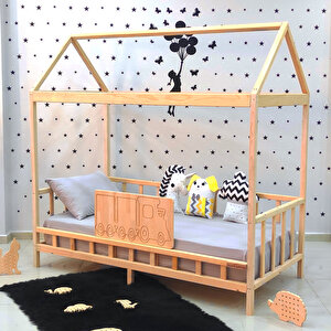 Tren Montessori Yatak Çocuk Karyola Doğalçam Bebek Yatak 80x180 cm