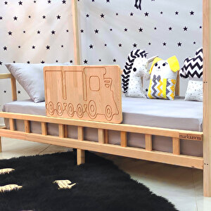 Tren Montessori Yatak Çocuk Karyola Doğalçam Bebek Yatak 80x180 cm