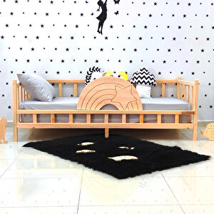 Çocuk Odası Karyola Ahşap Yatak Bebek Odası Beşik 100x200 cm
