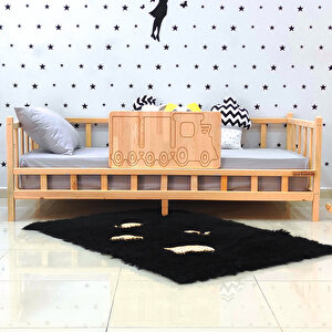 Trenli Montessori Karyola Çocuk Yatak Bebek Beşik 80x180 cm
