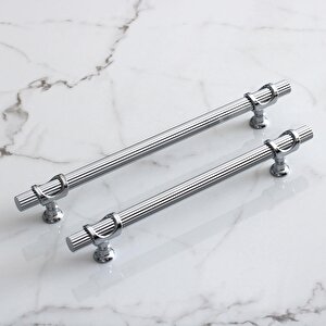 Arsin Krom Metal Kulp 160 Mm-16 Cm Mobilya Çekmece Mutfak Dolap Dolabı Kapak Kulpları Kulbu Kulpu
