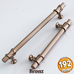 Arsin Bronz Metal Kulp 192 Mm-19.2 Cm Mobilya Çekmece Dolap Kapak Mutfak Dolabı Kulpları Kulbu Kulpu
