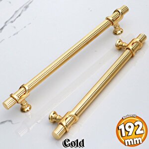 Arsin Altın Metal Kulp 192 Mm-19.2 Cm Mobilya Çekmece Dolap Kapak Mutfak Dolabı Kulpları Kulbu Kulpu