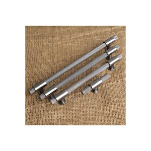 Handles Kulp Mobilya Dolap Mutfak Çekmece Kulpu 158 Mat Skoç Füme 224 Mm (22,4 Cm) 5 Adet