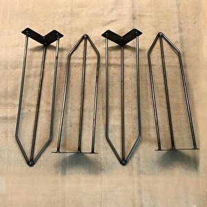 Metal Firkete Demir Masa Ve Dresuar Ayağı 90 Cm