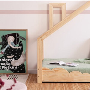 Tac Mahal Montessori Yatak Çatılı Yatak Çocuk Karyola