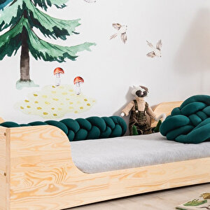 İskenderun Çocuk Ve Genç Odası Karyola Montessori Ahşap Yatak 90x190 cm
