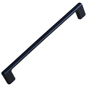 Merve Siyah Metal Kulp 128 Mm-12.8 Cm Mobilya Çekmece Mutfak Dolabı Dolap Kapak Kulpları Kulbu Kulpu