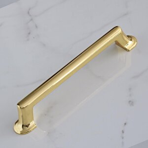 Gold Altın Metal Kulp 128 Mm-12.8 Cm Mobilya Çekmece Mutfak Dolabı Dolap Kapak Kulpları Kulbu