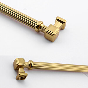 Talas Altın Çizgi Metal Kulp 224 Mm 22.4 Cm Mobilya Çekmece Mutfak Dolabı Dolap Kapak Kulpları Kulbu