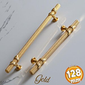 Burç Kulp 128 Mm Gold Altın Renk Mobilya Çekmece Mutfak Dolabı Dolap Kulpları Kapak Kulpu Kulb Metal