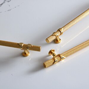 Burç Kulp 128 Mm Gold Altın Renk Mobilya Çekmece Mutfak Dolabı Dolap Kulpları Kapak Kulpu Kulb Metal