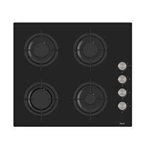Flowart Basic Serisi Siyah Ankastre Set (cs205 + Xe62cs + D077 )