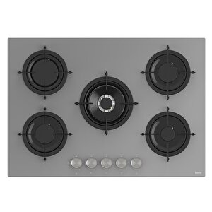 Ferre Flowart Basic Serisi Gri Ankastre Set (rs038+ Xe62cpr + D065 )