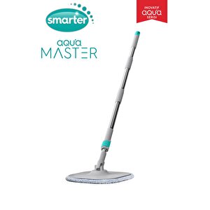 Aqua Master Otomati̇k Temi̇zli̇k Seti̇ Sap+plate+mop Temi̇z & Ki̇rli̇ Suyu Ayirma Özelli̇ği̇ Otomati̇k Temi̇zli̇k Seti̇ Mop Paspas