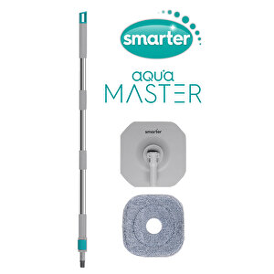 Aqua Master Otomati̇k Temi̇zli̇k Seti̇ Sap+plate+mop Temi̇z & Ki̇rli̇ Suyu Ayirma Özelli̇ği̇ Otomati̇k Temi̇zli̇k Seti̇ Mop Paspas