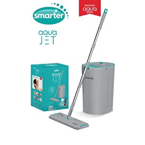 Aqua Jet Temi̇z & Ki̇rli̇ Suyu Ayirma Özelli̇ği̇ Tablet Mop Temi̇zli̇k Seti̇ Paspas