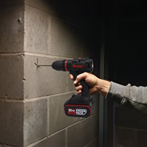 Kress Kuc30.91 20volt Kömürsüz Profesyonel Şarjlı Darbeli Matkap (akü Dahil Değildir)
