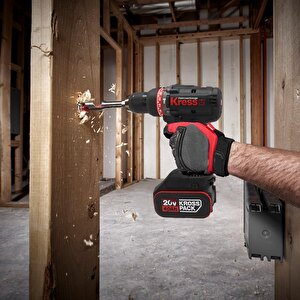 Kress Kuc31.91 20volt Kömürsüz Profesyonel Şarjlı Darbeli Matkap (akü Dahil Değildir)
