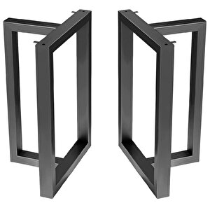 Metal Masa-yemek Masası- Çalışma Masası Ayağı 2 Adet Ayak 71 Cm Mobilya Ayağı