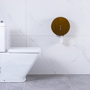 Vellora Premium Jumbo Tuvalet Kağıdı Dispenseri Ø 28 Gold Antik