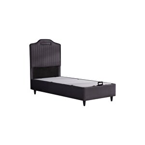 Royal Lux Sandıklı Baza Başlık Seti Antrasi̇t (yatak Dahi̇l Deği̇ldi̇r) 100x200 cm
