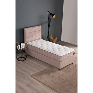 Hilton Sandıklı Baza Başlık Seti Vizon (yatak Dahi̇l Deği̇ldi̇r) 100x200 cm