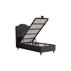 Royal Lux Sandıklı Baza Antrasit (başlik Ve Yatak Dahi̇l Deği̇ldi̇r) 90x190 cm
