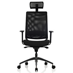 Reflex 9 Başlıklı Alüminyum Çalışma Koltuğu (kumaş)