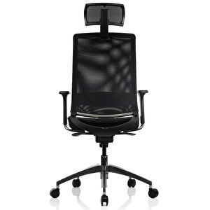 Bürosit Reflex 9 Başlıklı Alüminyum Çalışma Koltuğu (kumaş)