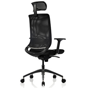 Bürosit Reflex 9 Başlıklı Alüminyum Çalışma Koltuğu (kumaş)