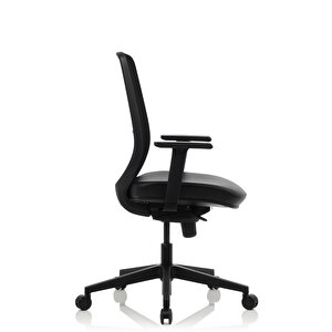 Bürosit Rhyme Plastik Ayarlı Kolçaklı Çalışma Koltuğu (suni Deri)