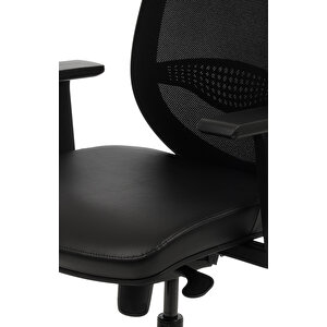 Bürosit Rhyme Plastik Ayarlı Kolçaklı Çalışma Koltuğu (suni Deri)