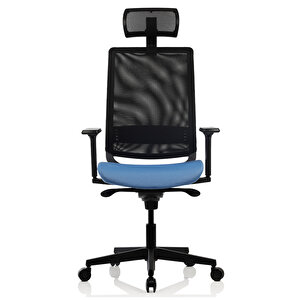 Reflex 9 Başlıklı Plastik Çalışma Koltuğu (kumaş)