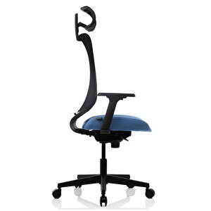 Reflex 9 Başlıklı Plastik Çalışma Koltuğu (kumaş)