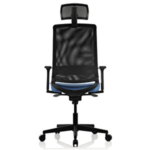 Bürosit Reflex 9 Başlıklı Plastik Çalışma Koltuğu (kumaş)