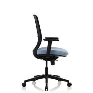 Bürosit Rhyme Plastik Ayarlı Kolçaklı Çalışma Koltuğu (kumaş)